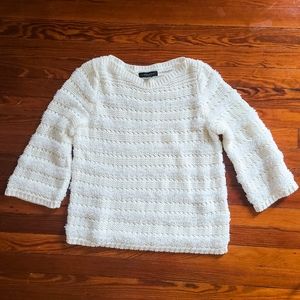 NWOT Banana Republic Ivory Confetti Yarn Sweater
